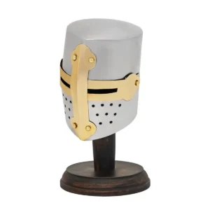 Handcrafted Crusader Miniatures Knight Helmet