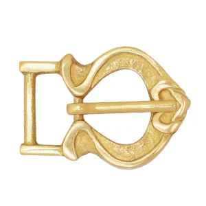 14th Century Medieval Solid Brass Buckle
