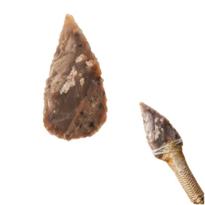 Primitive Stone Leaf Arrowhead