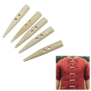 Natural Horn Toggle Buttons Set of 5