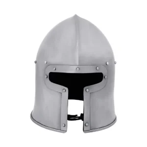 15th Century Italian Barbute Helmet 16 gauge