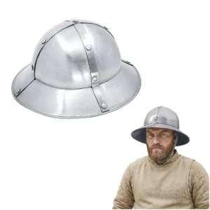 Kettle Hat Helmet - 14th Century Chapel-de-Fer