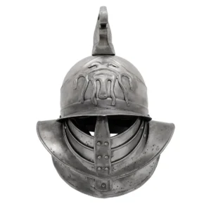 Spartacus Gladiator Helmet Roman Warrior Eagle Crest with Plume