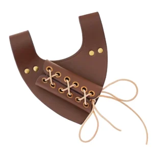 Angled Medieval Frog Genuine Leather