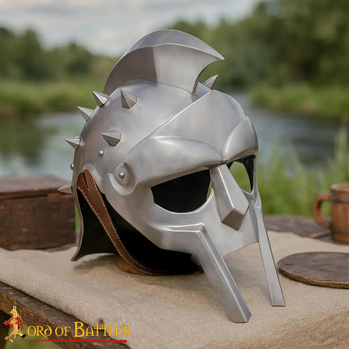 The Spaniard Gladiator Helmet Roman - Image 5