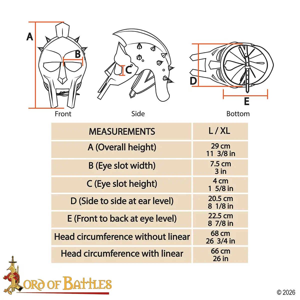 The Spaniard Gladiator Helmet Roman - Image 3