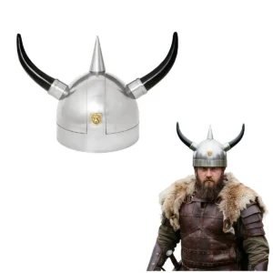 Horned Viking Helmet