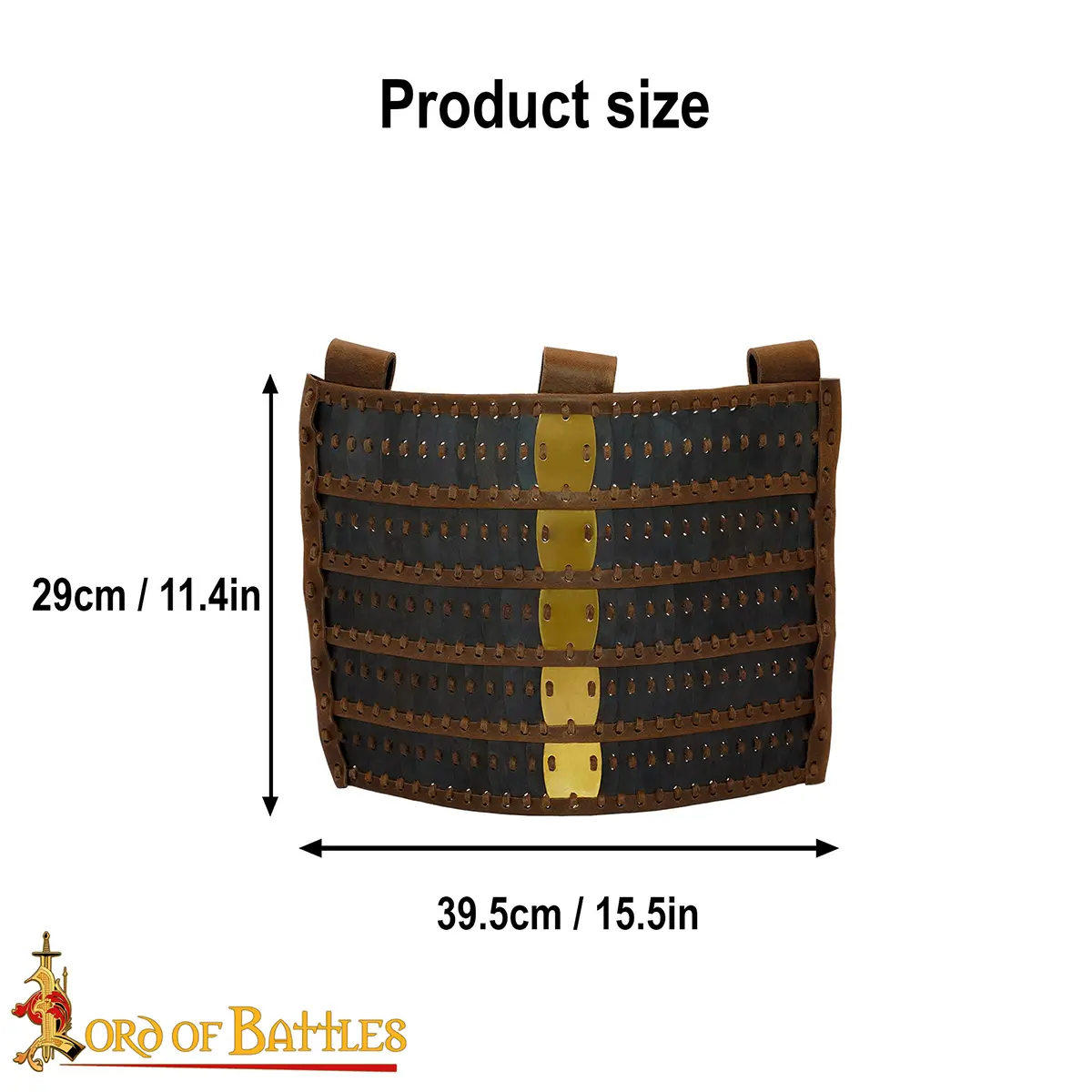 Blackened Lamellar Skirt 20 Gauge - Image 3