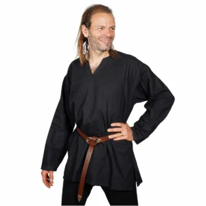 Raider Cotton Medieval Shirt - Authentic Viking Tunic