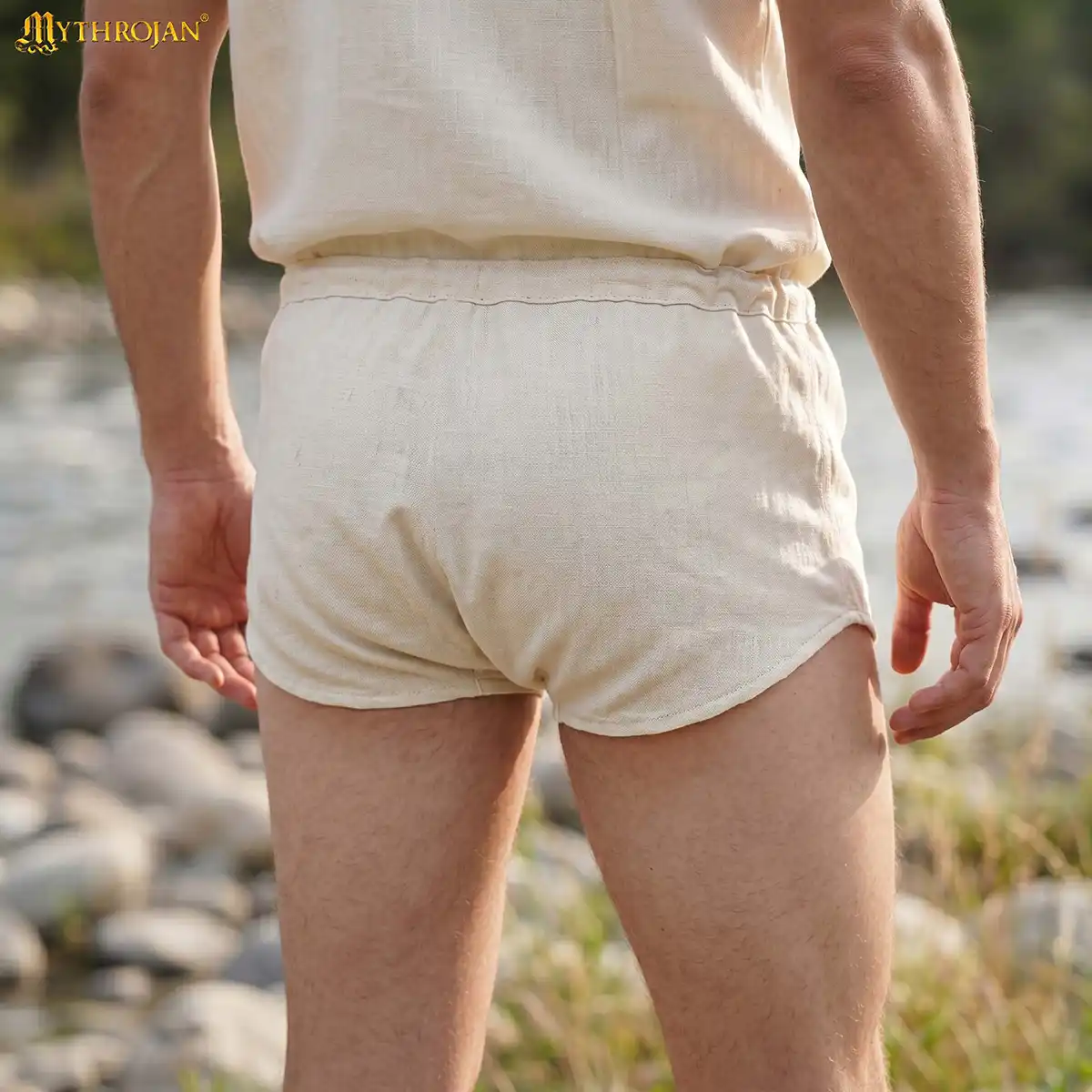 Medieval Braies Linen Cotton - Image 6