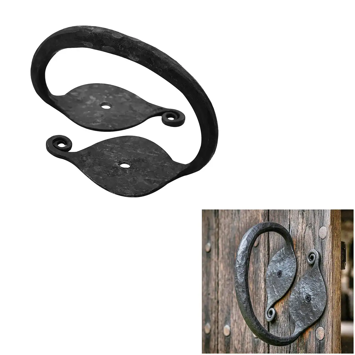 Rustic Iron Door Handle