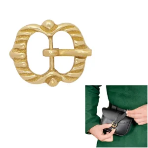 Brass spectacle buckle