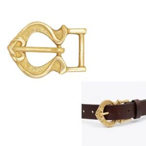 14th Century Medieval Solid Brass Buckle